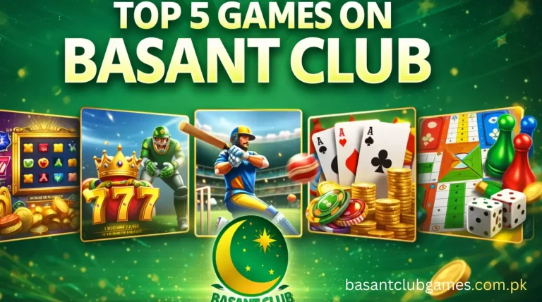 Top 5 Games on Basant Club