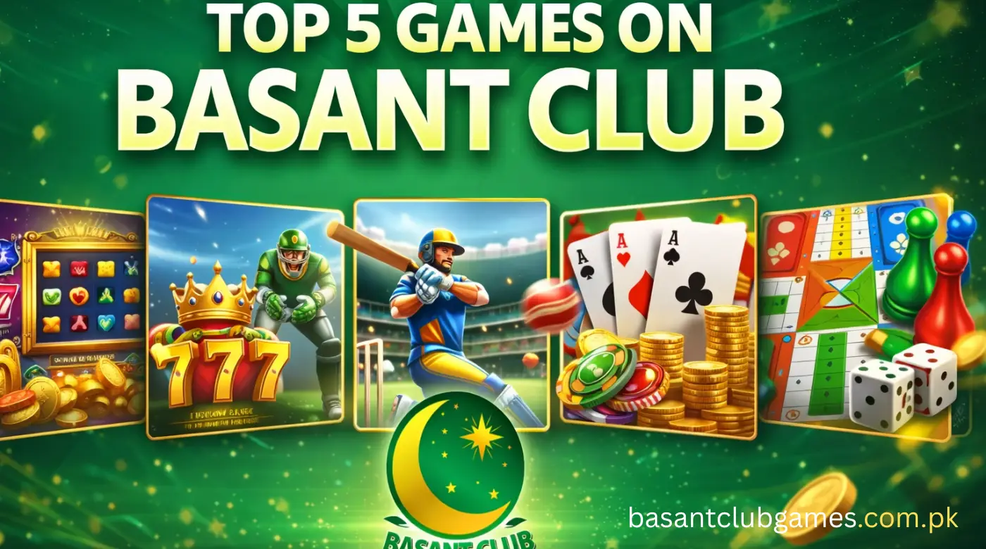 Top 5 Games on Basant Club